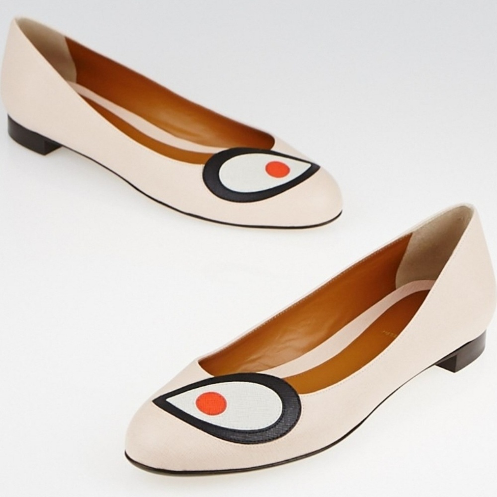 FENDI Monster Eye flats